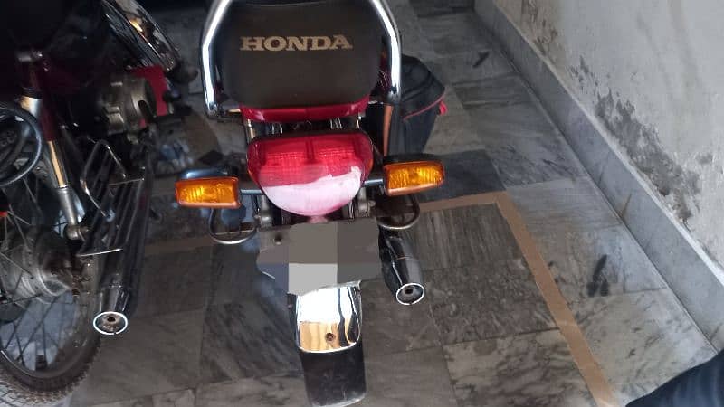 Honda cd 70 2016 Model urgent sale 5