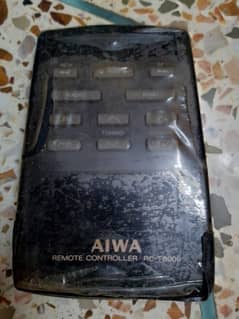 "AIWA" Car cassette player with remote n 2 speakers