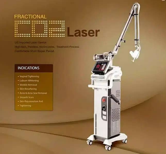 Co2 fractional carbon laser acne scars removal 1