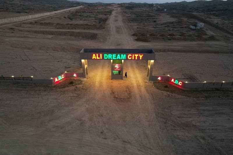 Prime Location Ali Dream City Residential Plot Sized 80 Square Yards Is Available 4