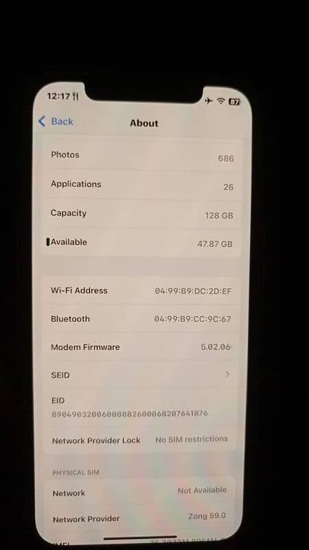 I phone 12  128 Factory unlocked 1