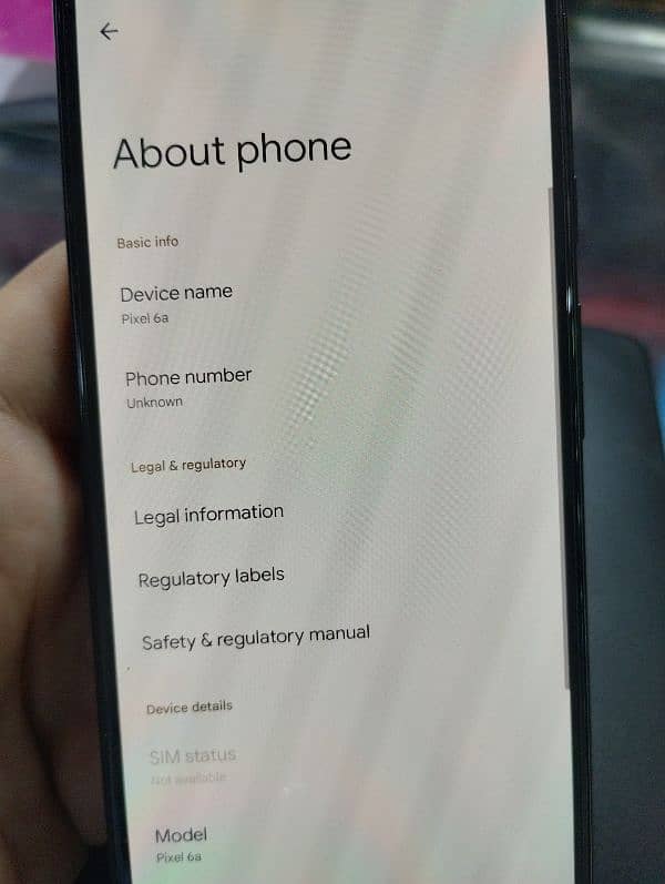 GOOGLE PIXEL 6A (NON PTA) 5