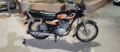 Honda CG 125 model 2022 Karachi num 03100206928