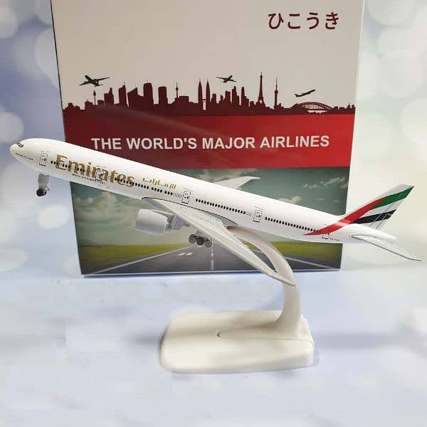 Airplane models, 20cm size, metal, wheel 7