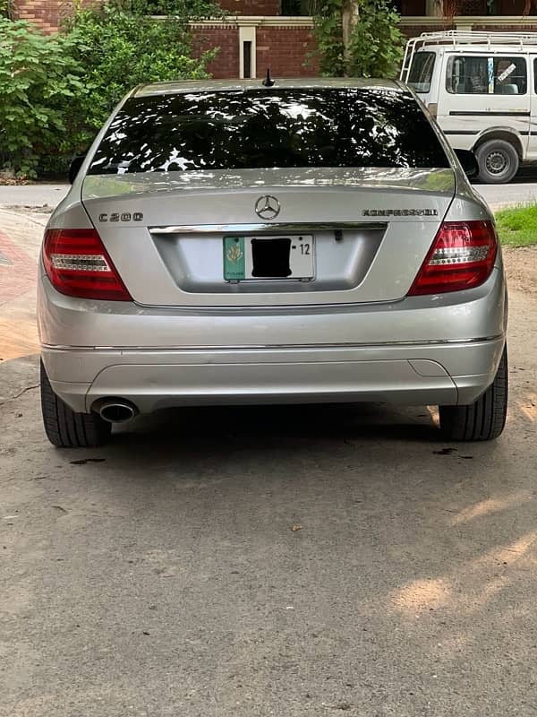 Mercedes C Class 2008 import 2012 3