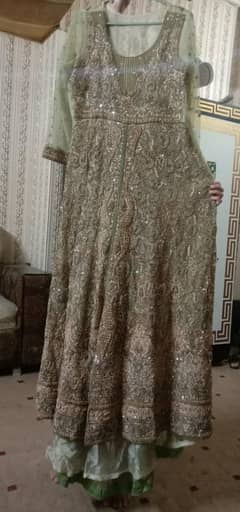 bridal maxi full embroidery