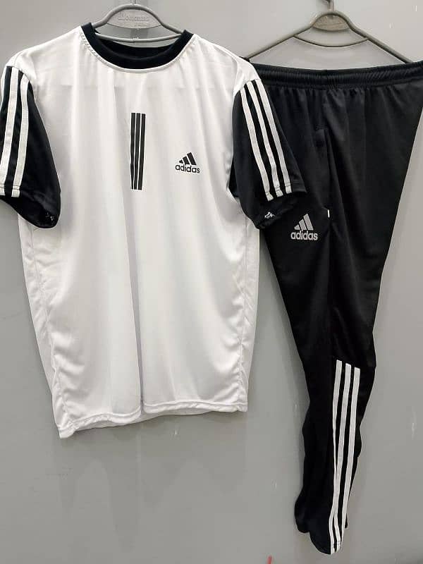 2 pcs,Men,s Dri fit plain Track Suit 1