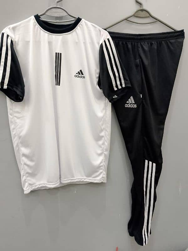 2 pcs,Men,s Dri fit plain Track Suit 2