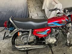 Honda CG 125 2024 Red End to End Geniune Condition 0