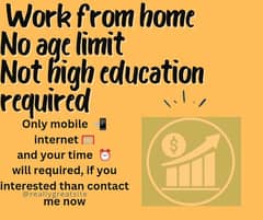 Home based online work