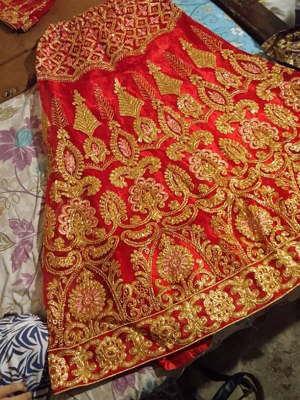 Bridal lehenga blkul new lush only one time uze. 0