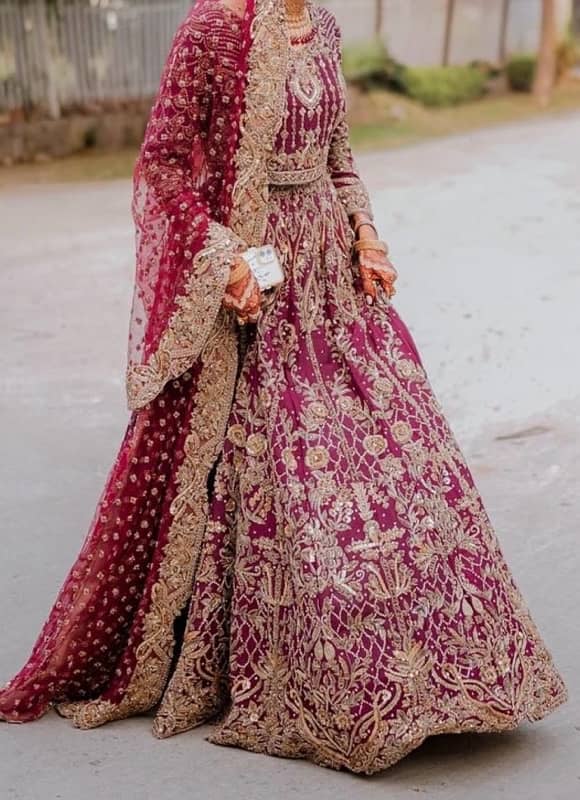 zebaish bridal lehnga 1