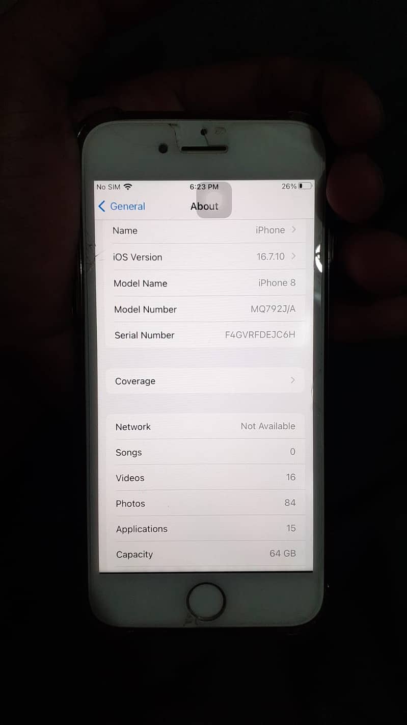 I want to sell iPhone 8 64 bypass 0