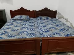 Pure Wood Double Bed