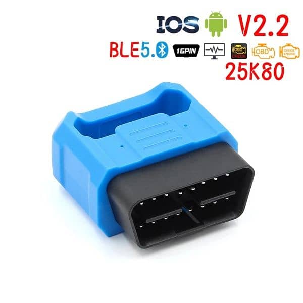 New OBD2 V018 Car Diagnostic Tool 5.0 ELM327 V2.2 Scanner Android/IOS 2