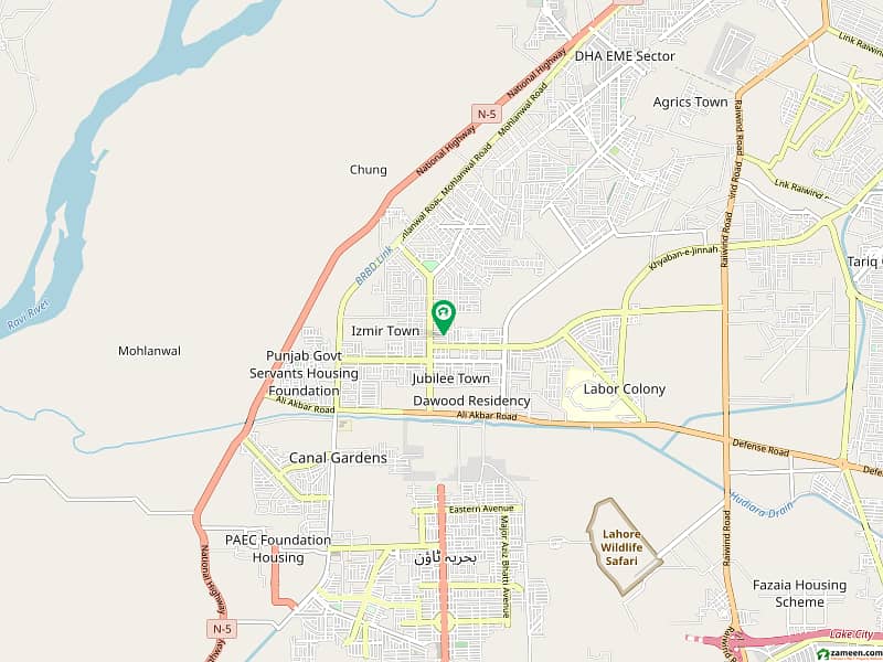 Ideal Prime Location Residential Plot Is Available For sale In Lahore 0