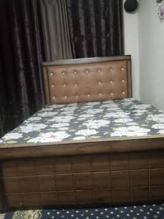 BED WITH MATTRESS FOR SALE 0