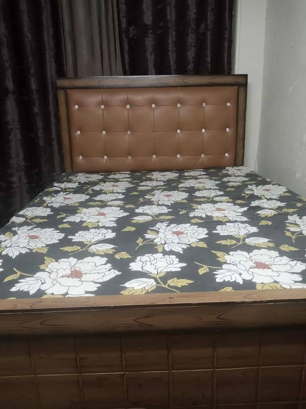 BED WITH MATTRESS FOR SALE 1