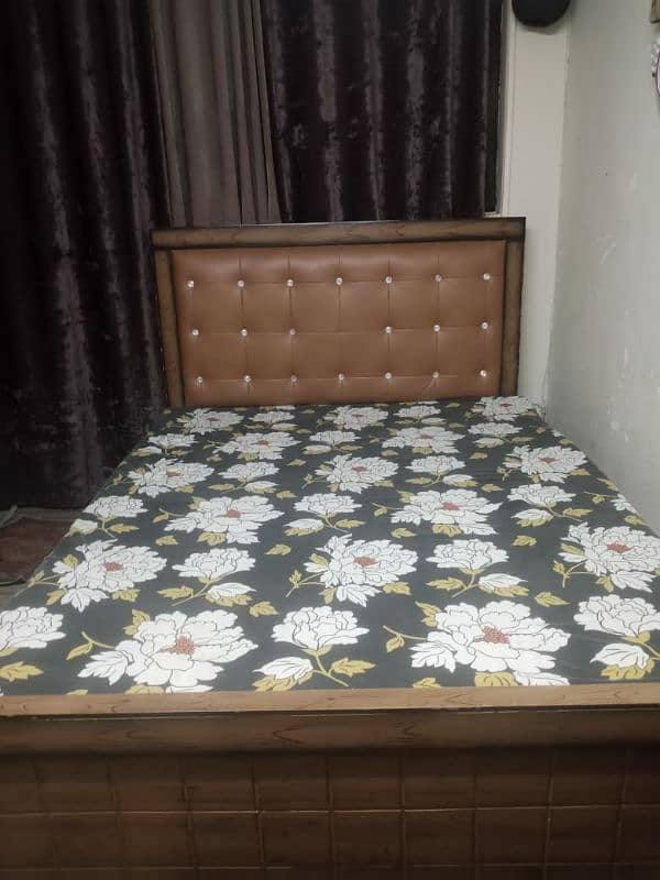 BED WITH MATTRESS FOR SALE 2