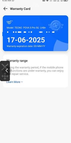 Tecno pova 5 pro 5g mobile bilkol saaf condition exchange possible