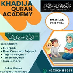 Online Quran Teacher for females and Kids 0