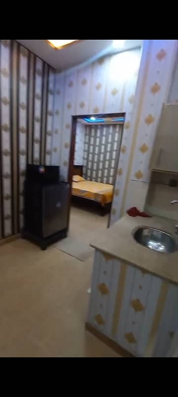 1 Bed Living with Open Kitchen Fully Furnished 6