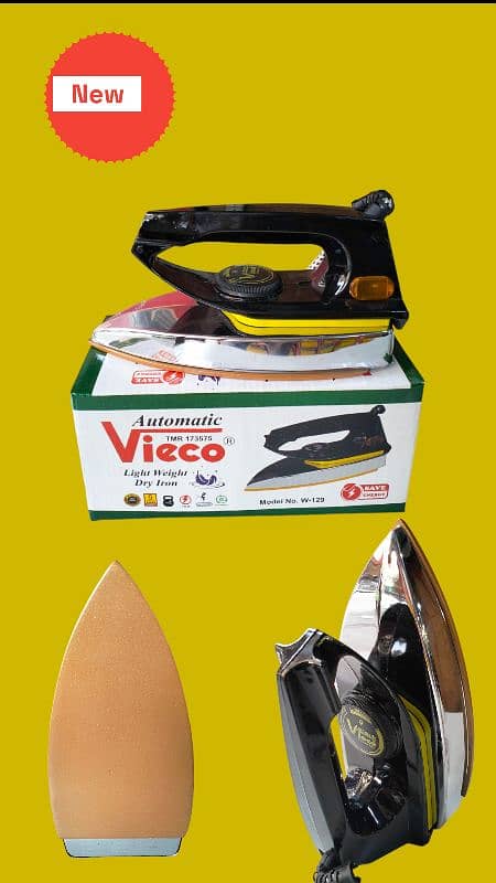 vieco Light weight dry iron 3