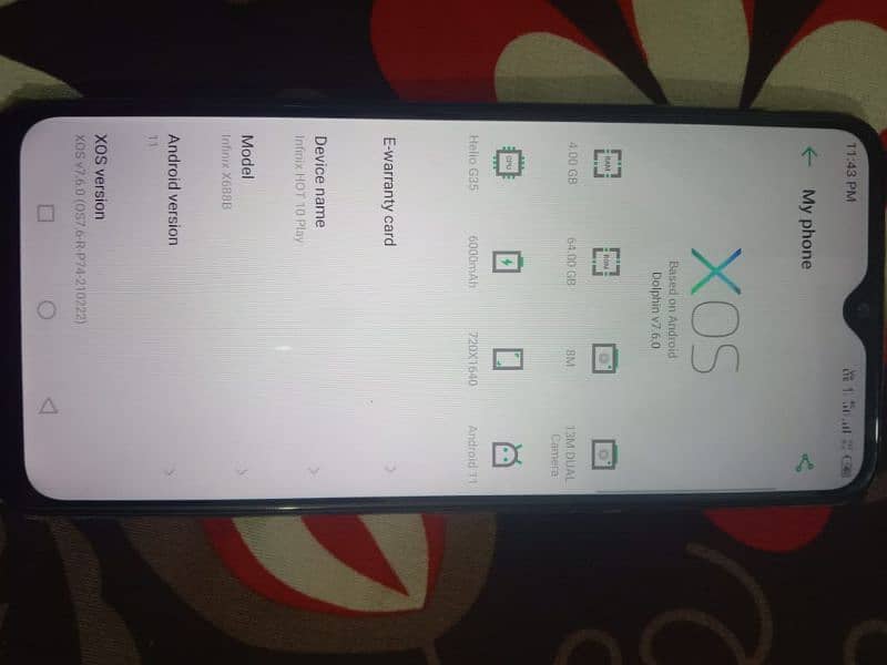 infinix hot 11 play 5