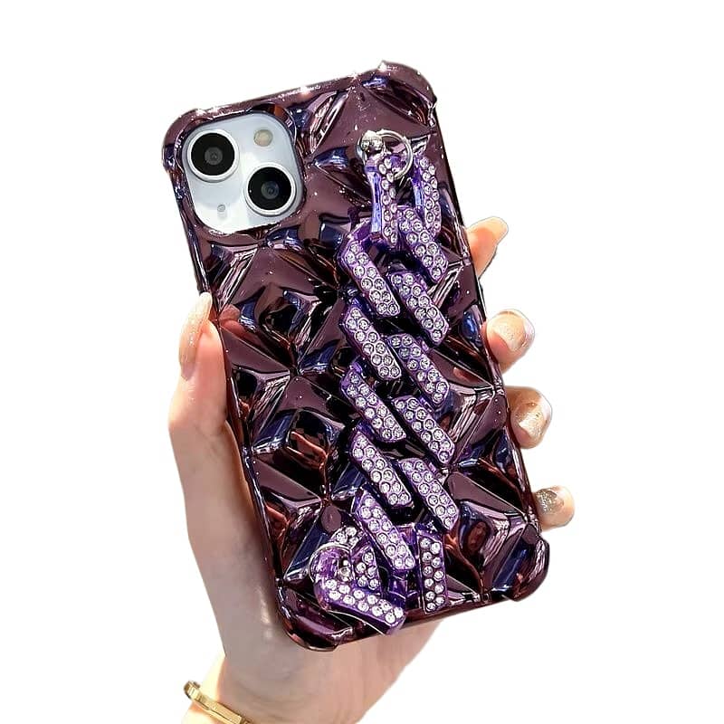 New case with like Diamond Chain for iPhone 13,14,15 PRO and PRO MAX 2