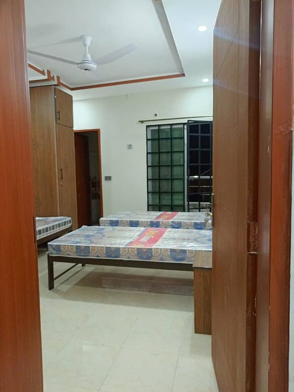 Running hostel building for rent setup for sale in Ali town near orange line station hostels area profitable building 4