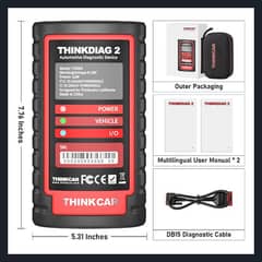 Thinkdiag 2 All Car CANFD Protocols Reset service OBD2 Diagnostic Tool