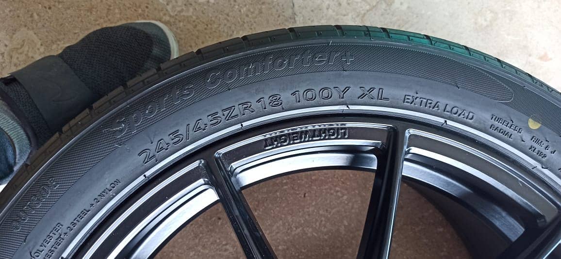 Altenzo 18-Inch Tyres with Rims – Excellent Condition for Sale 3