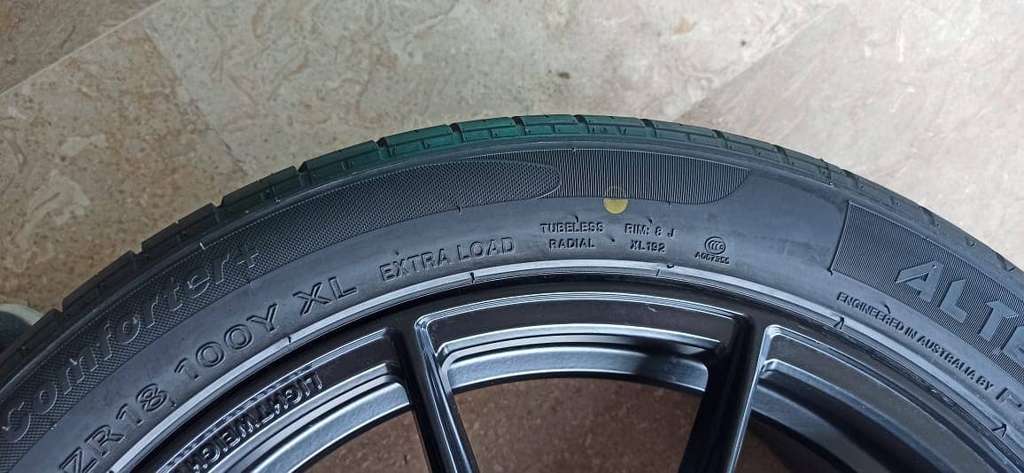 Altenzo 18-Inch Tyres with Rims – Excellent Condition for Sale 7