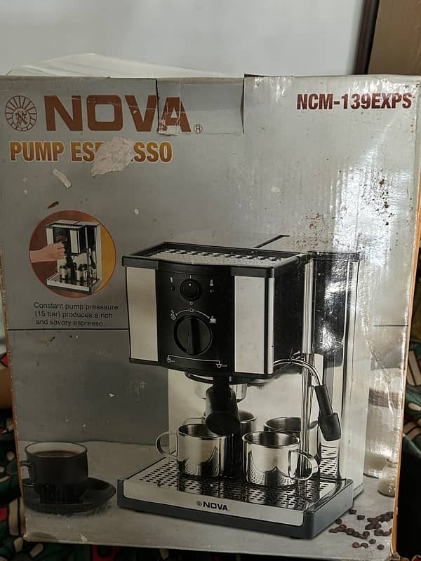 Nova Coffee machine 3