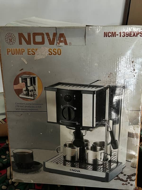 Nova Coffee machine 5