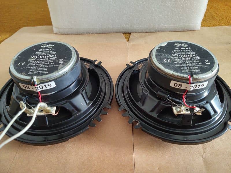 Original branded Geniune Sony Xplod Vietnam 4way Door Coaxial speakers 6