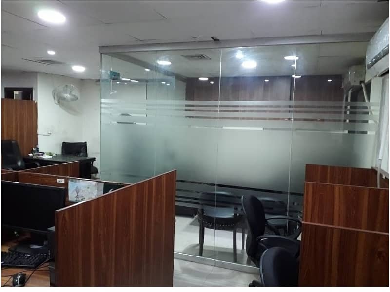 Fully Furnished Area 850 Square Feet Office Available For Rent Real Pictures in Main Boulevard Road Gulberg 3 Lahore 5