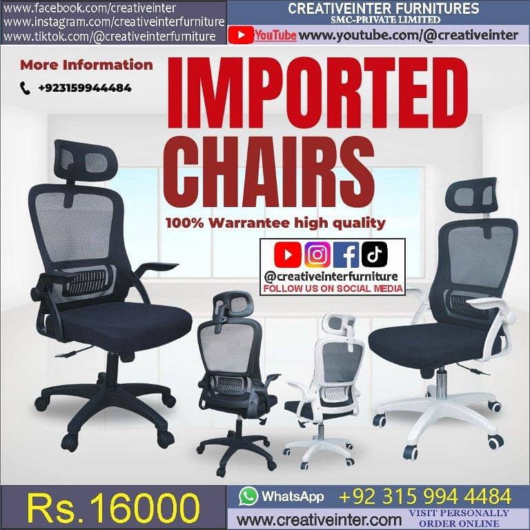 Office Chair Study Table Workstation Executive Sofa Meeting Desk 19