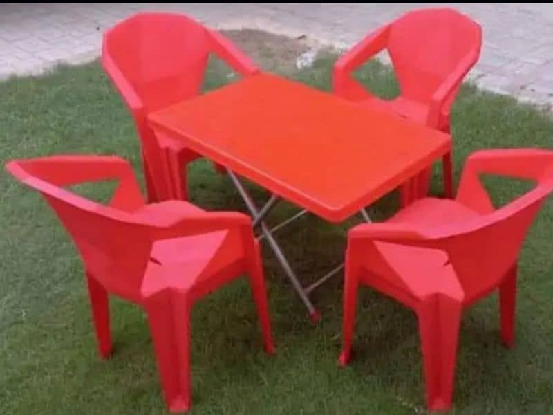 plastic Chair table 6 Chair with table wholesale price 9