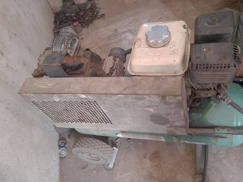 200 hundred pound air compressor bikul ok he lejao or Kam kro 3