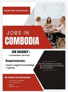 Combodia Employment Done Base Visa Available