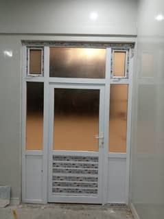 Aluminium upvc door window installation serivce in karachi