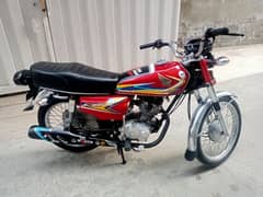 HONDA CG 125 RED COLOR MINT CONDITION/03307987830 0