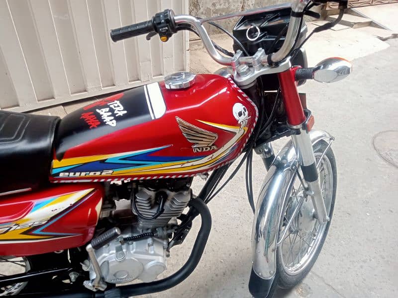 HONDA CG 125 RED COLOR MINT CONDITION/03307987830 2