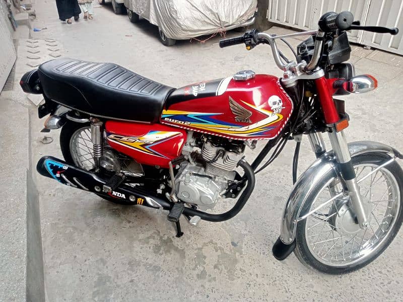 HONDA CG 125 RED COLOR MINT CONDITION/03307987830 7