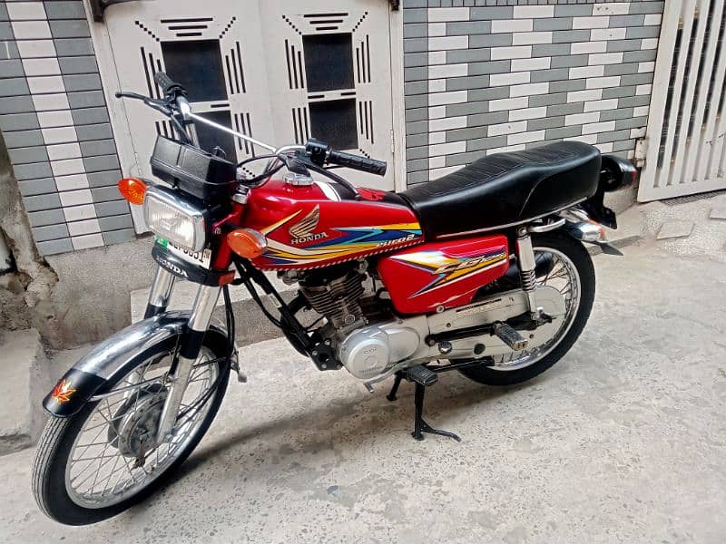 HONDA CG 125 RED COLOR MINT CONDITION/03307987830 11