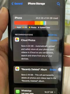 iphone x 64 gb Battery service PTA Apporve