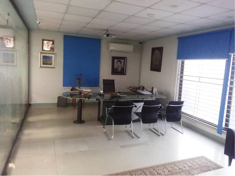 Sami Furnished Area 4000 SqFt Corporate Office Available For Rent On Reasonable Rent Garden Town Lahore 8