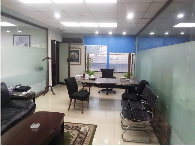 Sami Furnished Area 4000 SqFt Corporate Office Available For Rent On Reasonable Rent Garden Town Lahore 13