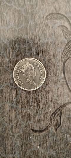 Canadians coin 25 cent